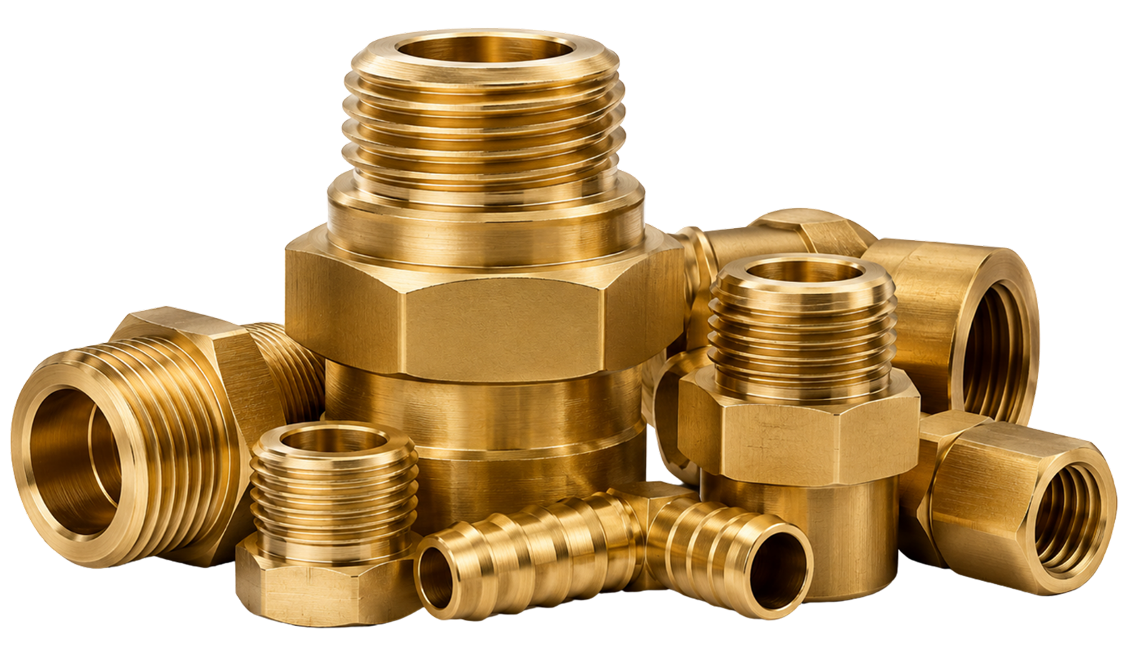 Precision Brass Turned Components & CNC Machined Parts