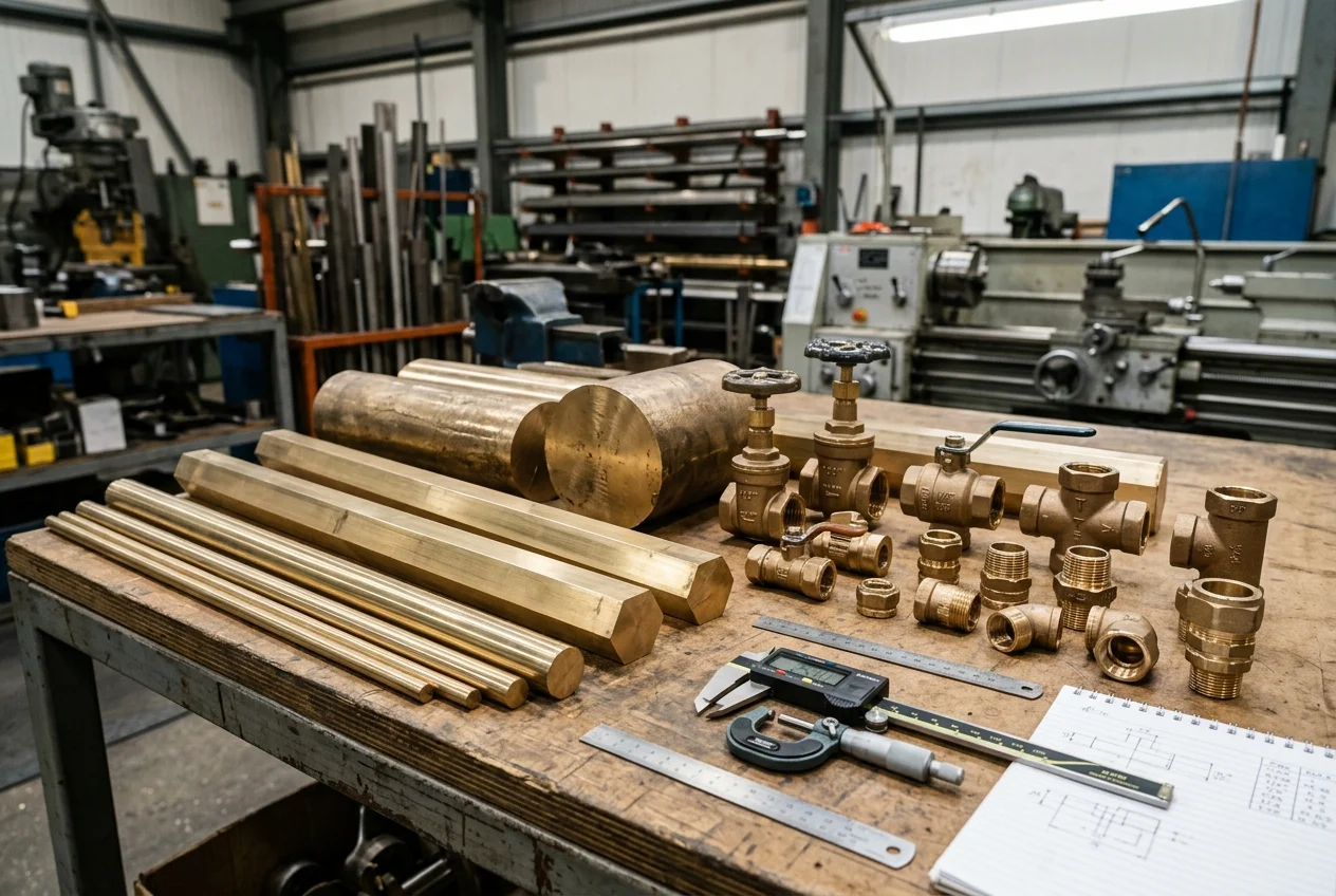 CHOOSING THE RIGHT BRASS ALLOY FOR INDUSTRIAL AND PLUMBING APPLICATIONS